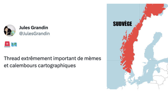 Image de couverture de l'article : Thread : mèmes et calembours géographiques