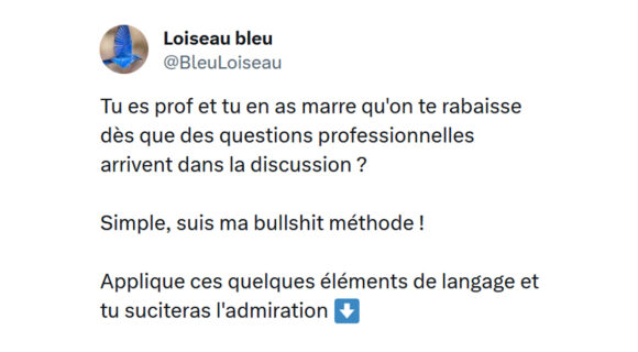 Image de couverture de l'article : Éléments de langage pour en finir avec le prof bashing