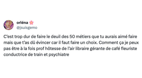 Image de couverture de l'article : Top 15 des meilleurs tweets sur ces métiers qu’on rêve de faire