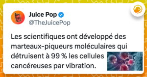 Les scientifiques ont développé des marteaux-piqueurs moléculaires qui détruisent à 99 % les cellules cancéreuses par vibration.