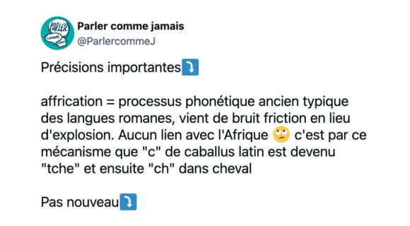 Image de couverture de l'article : « affrication » n’a rien à voir avec l’Afrique, n’en déplaise à Zemmour