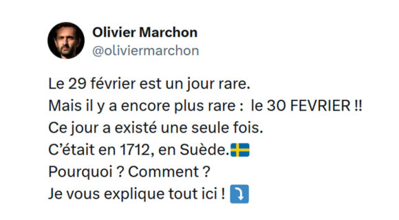 Image de couverture de l'article : La seule fois dans l’histoire où le 30 février a existé