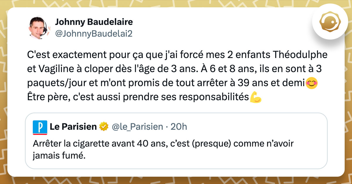 Arrêtez de fumer avant 40 ans et vous vivrez vieux ! (Peut-être)