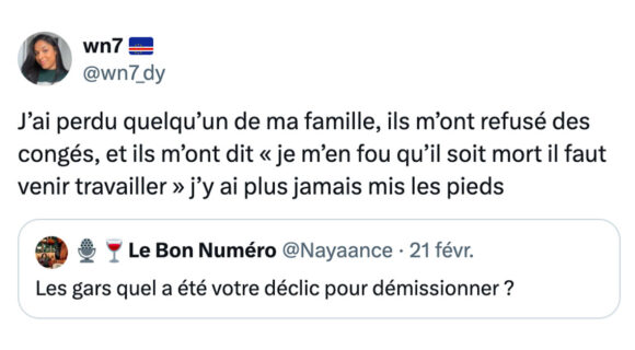 Image de couverture de l'article : Top 15 des pires choses qui vous ont poussé·es à la démission