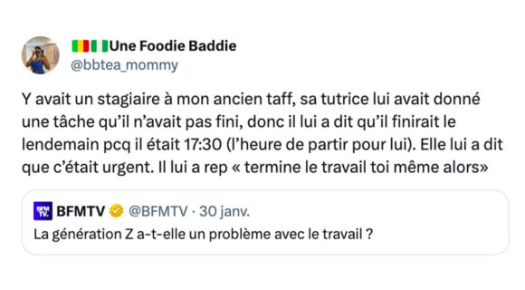 Image de couverture de l'article : La génération Z refuse de se faire exploiter au travail, bravo à elle !