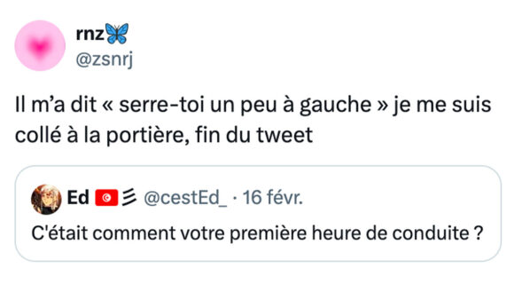 Image de couverture de l'article : Top 15 de vos meilleures anecdotes sur la 1ère heure de conduite !