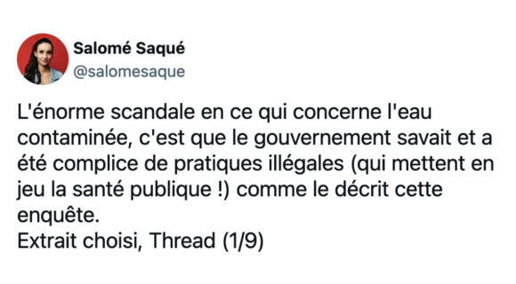 Image de couverture de l'article : Scandale des eaux en bouteille : le gouvernement savait !