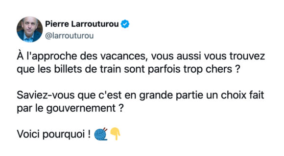 Image de couverture de l'article : Le train pourrait être beaucoup moins cher