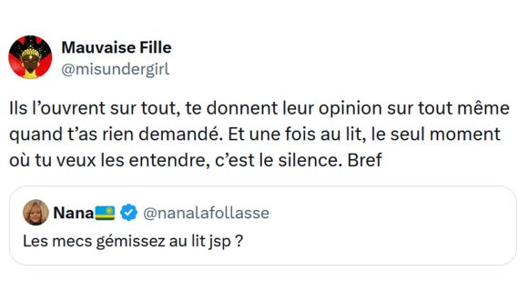 Image de couverture de l'article : 25 tweets drôles sur le sexe et l’amour : comptwoir de Lola #509 !