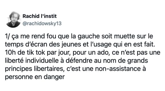 Image de couverture de l'article : Le temps d’écran des jeunes est inquiétant