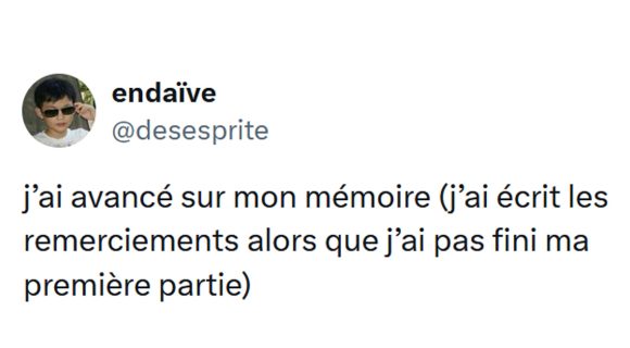 Image de couverture de l'article : Top 15 des tweets les plus drôles sur les mémoires