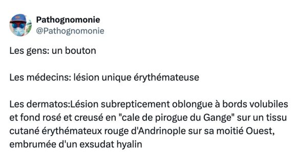 Image de couverture de l'article : Top 15 des meilleurs tweets chez le dermato, le docteur de la peau