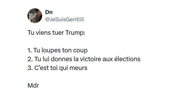 Image de couverture de l'article : Top 15 des meilleurs tweets sur la tentative d’assassinat de Donald Trump