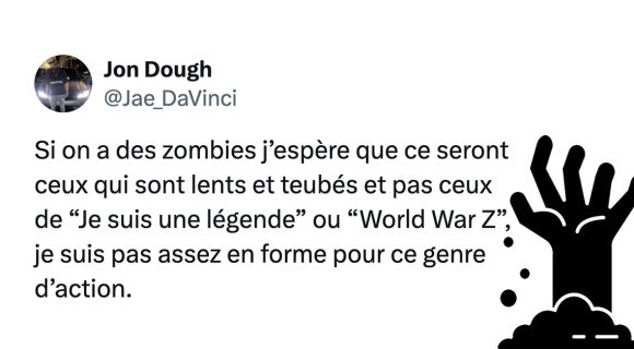 Image de couverture de l'article : Les réflexions les plus drôles sur les zombies, pas nets ceux-là