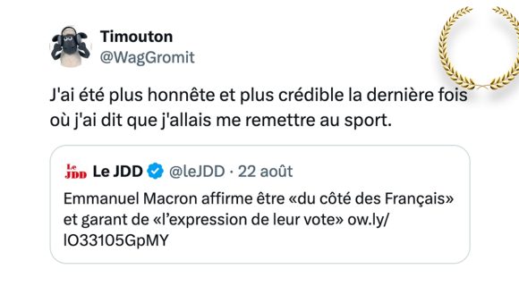 Image de couverture de l'article : Le top 20 des tweets les plus drôles de la semaine #120