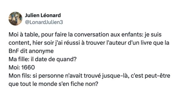 Image de couverture de l'article : La vérité sort de la bouche des enfants #55