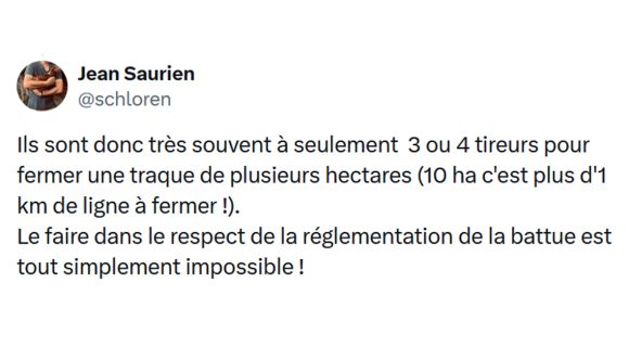 Image de couverture de l'article : La dangerosité de la chasse en battue