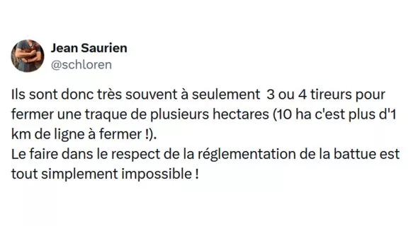 Image de couverture de l'article : La dangerosité de la chasse en battue