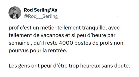 Image de couverture de l'article : Top 20 des meilleurs tweets sur les enseignants, c’est votre journée !