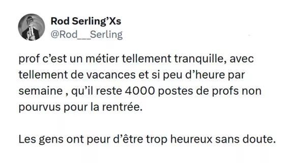 Image de couverture de l'article : Top 20 des meilleurs tweets sur les enseignants, c’est votre journée !