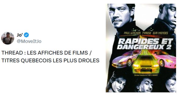 Image de couverture de l'article : Les meilleures traductions québécoises des titres de films