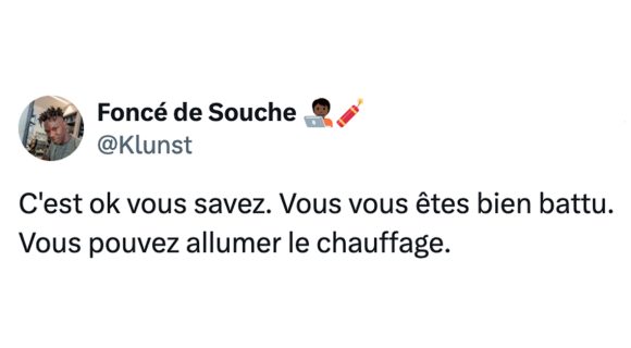 Image de couverture de l'article : Top 15 des tweets sur le chauffage, le premier qui l’allume a perdu