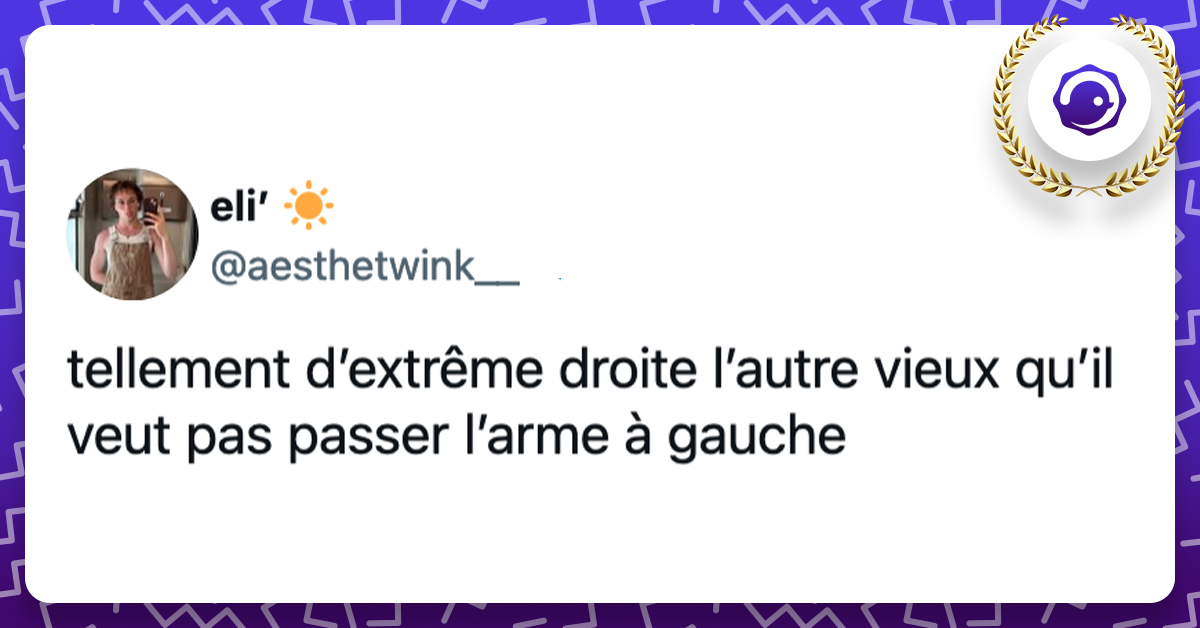 @aesthetwink__ tellement d’extrême droite l’autre vieux qu’il veut pas passer l’arme à gauche