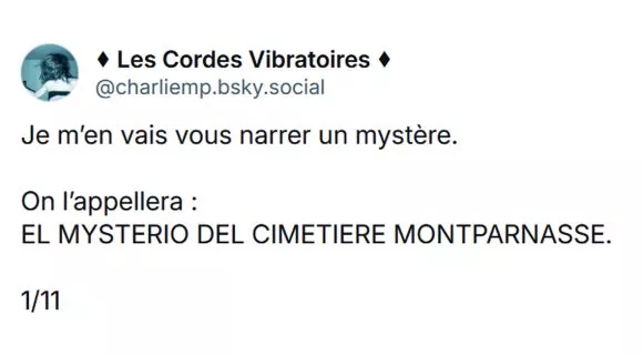 Image de couverture de l'article : Le mystère du cimetière Montparnasse