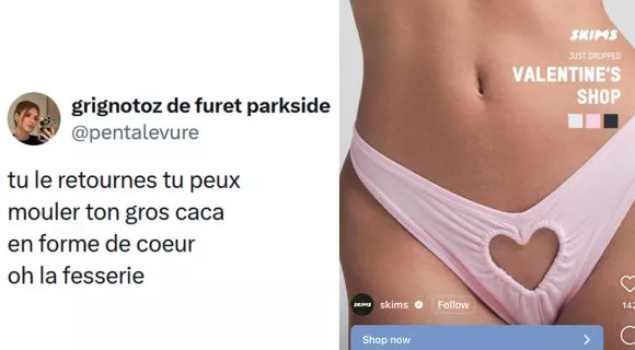 Image de couverture de l'article : Découvrez la culotte star pour la Saint-Valentin !