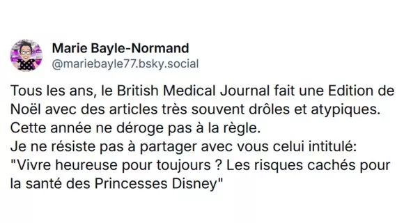 Image de couverture de l'article : Les princesses Disney sont toutes en mauvaise santé (c’est la science qui le dit) !