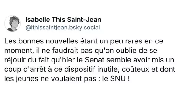 Image de couverture de l'article : Le SNU, bientôt plus qu’un mauvais souvenir ?