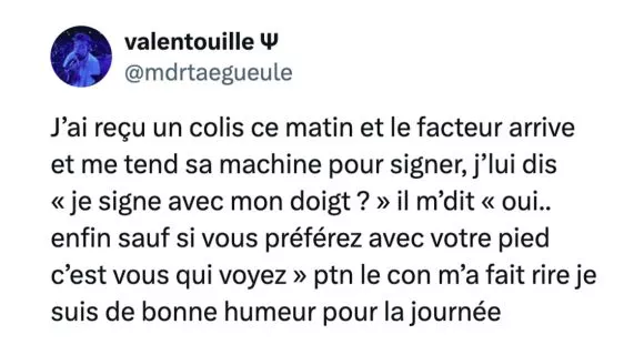 Image de couverture de l'article : Top 15 sur les facteurs, faut pas hésiter à sonner hein