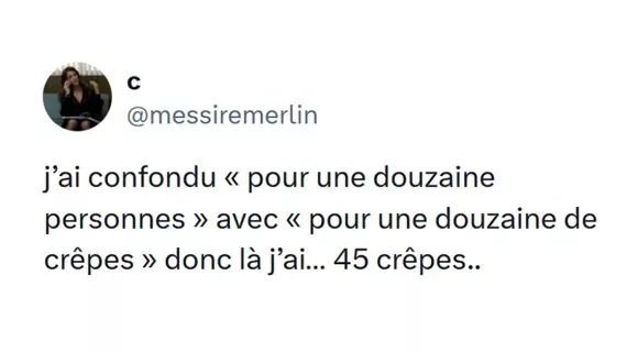 Image de couverture de l'article : Manger des crêpes, le seul moment de bonheur dans ce triste monde