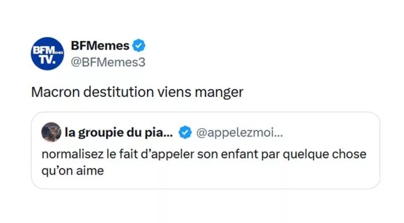 Image de couverture de l'article : Top 15 des tweets les plus drôles de @BFMemes3