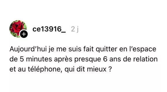 Image de couverture de l'article : Les pires façons de rompre avec quelqu’un, un peu de respect non ?