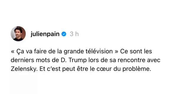 Image de couverture de l'article : L’attitude ignoble de Donald Trump envers Volodymyr Zelensky