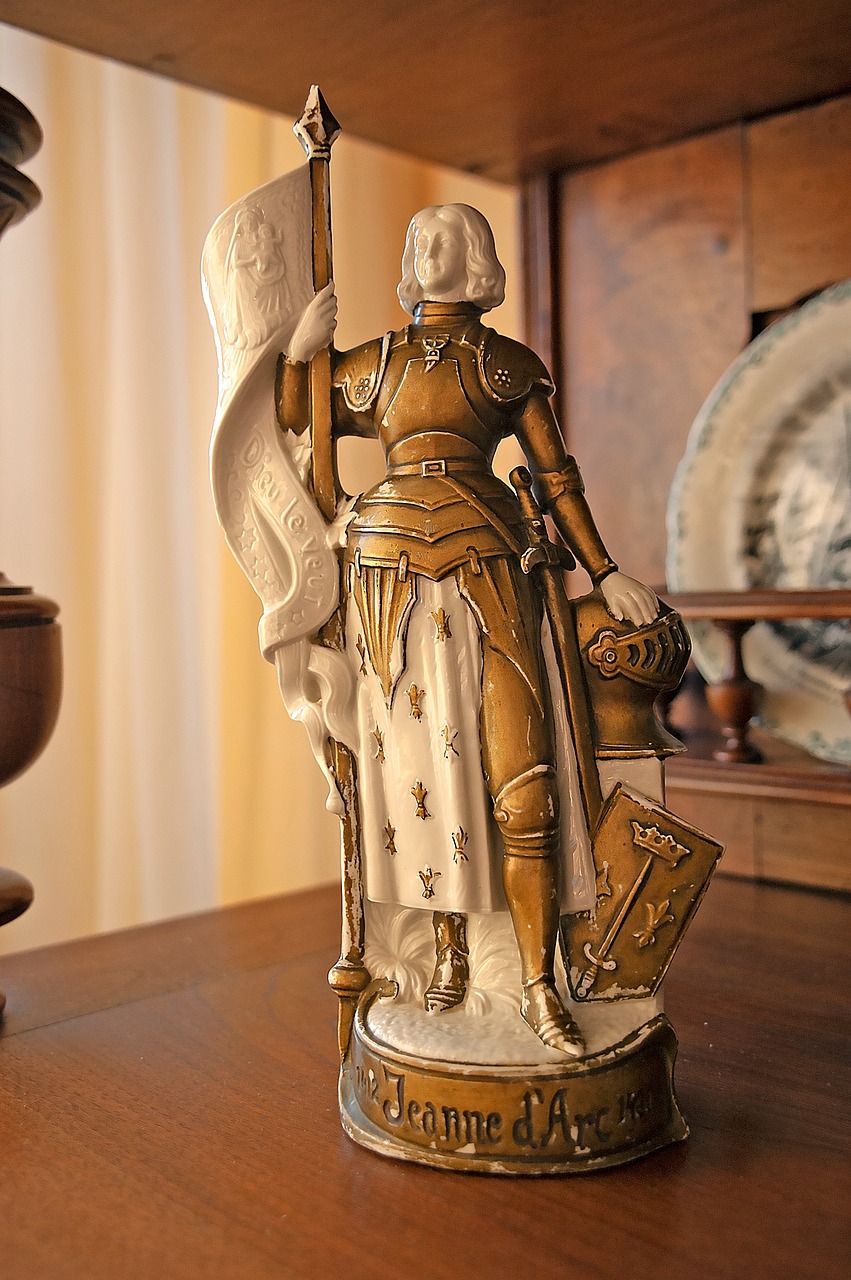 Figurine de Jeanne d'Arc