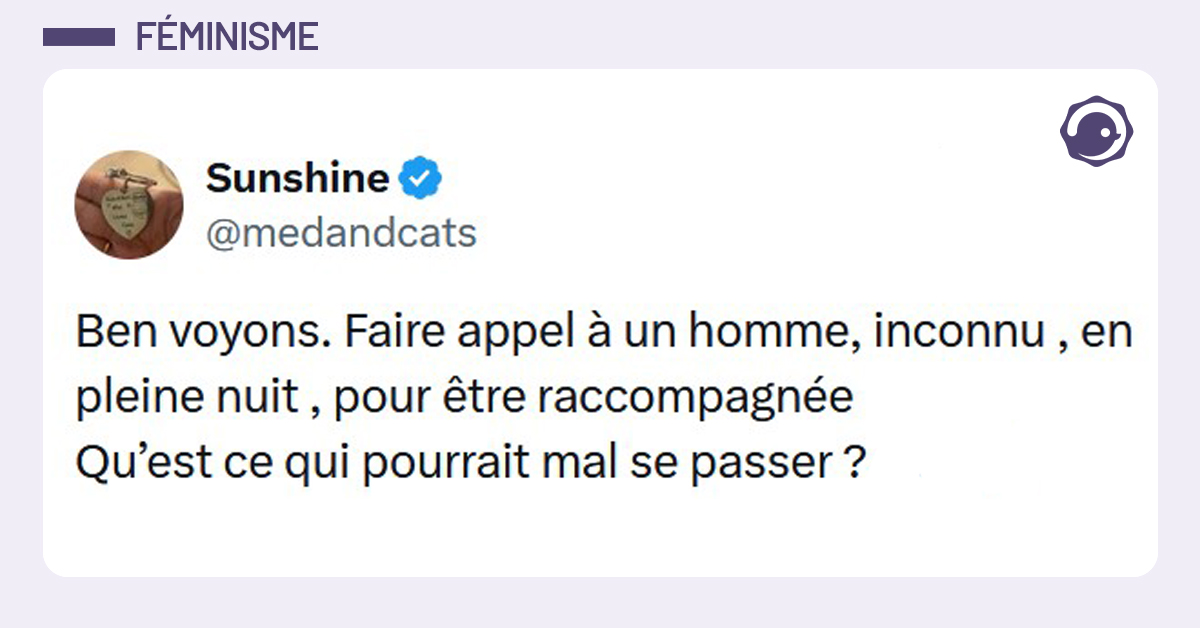Mesdames, et si vous payiez un homme inconnu pour vous raccompagner (ce n’est pas une blague)