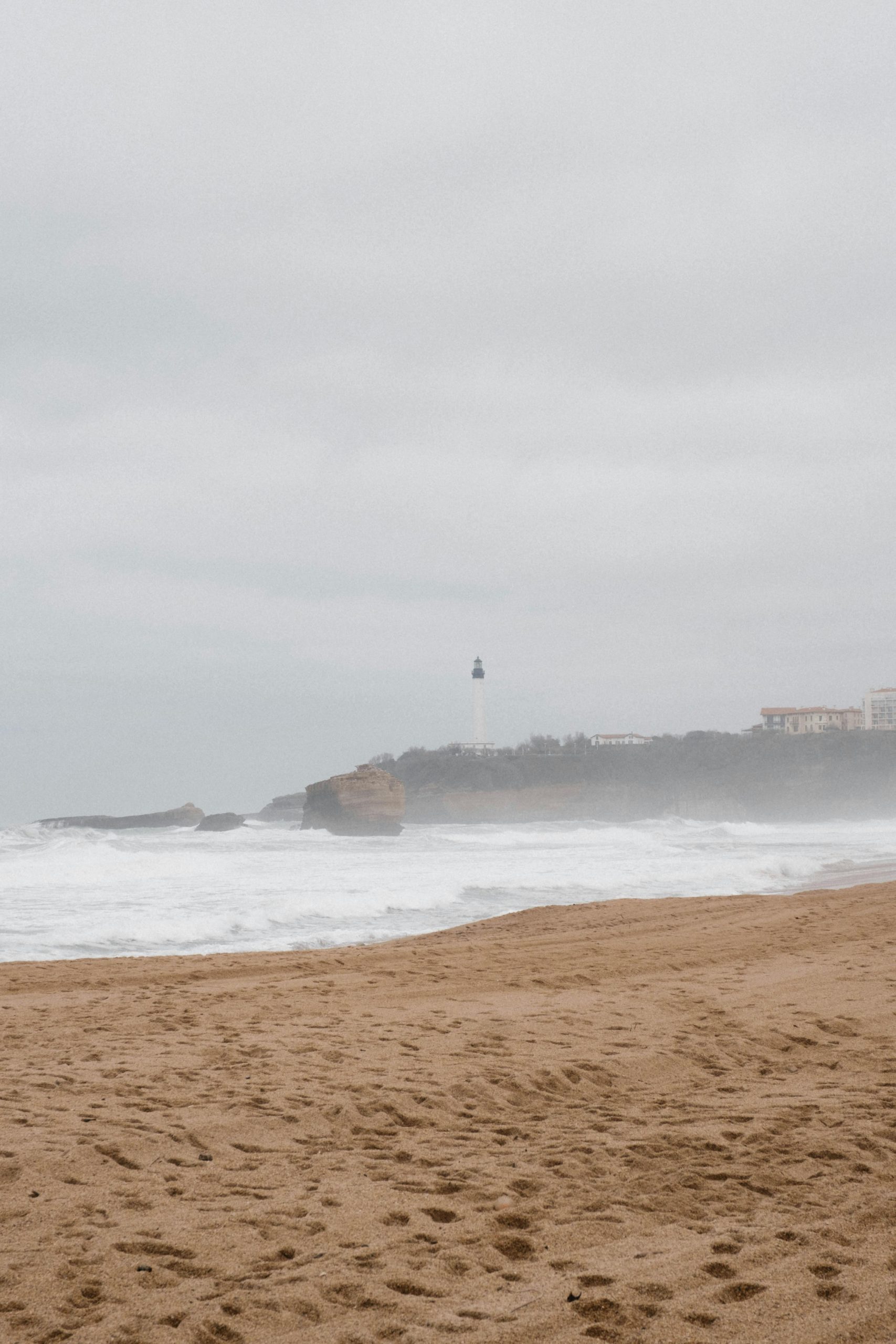 biarritz plage sable oc&eacute;an