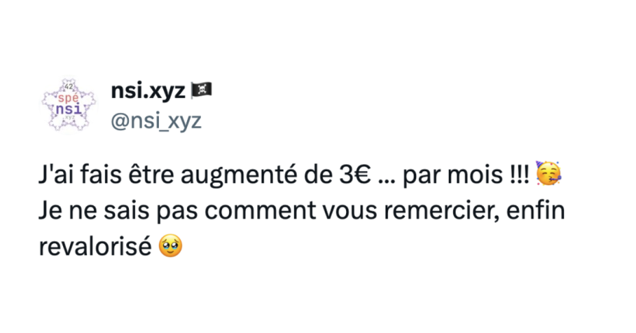 Image de couverture de l'article : Les enseignants enfin augment&eacute;s ! (vous allez avoir envie de tout br&ucirc;ler)